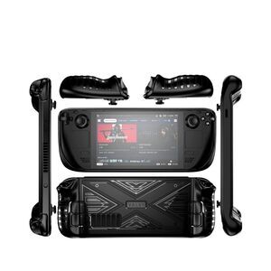 Zuxiga steam deck case ￼TPU 3-D embossed swordsman texture steam deck skin